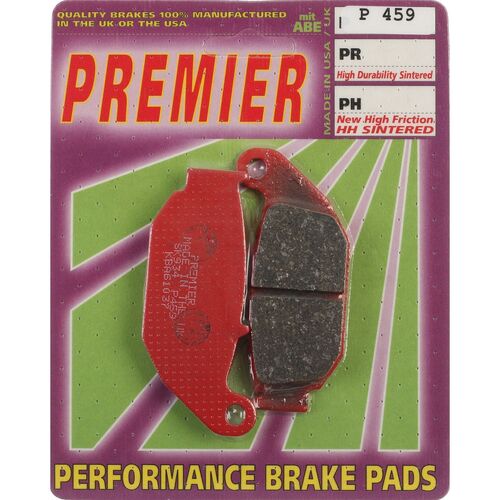 Premier Rear Brake Pads P459 for Honda CRF250L 2013 to 2020
