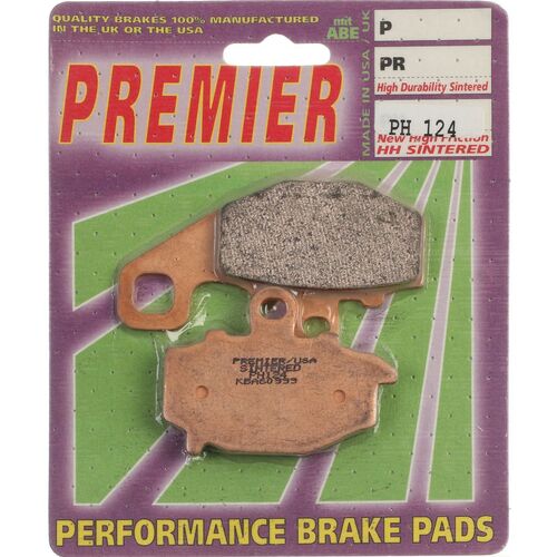Front Right Brake Pads HP Sintered