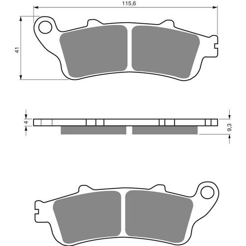Front Brake Pads