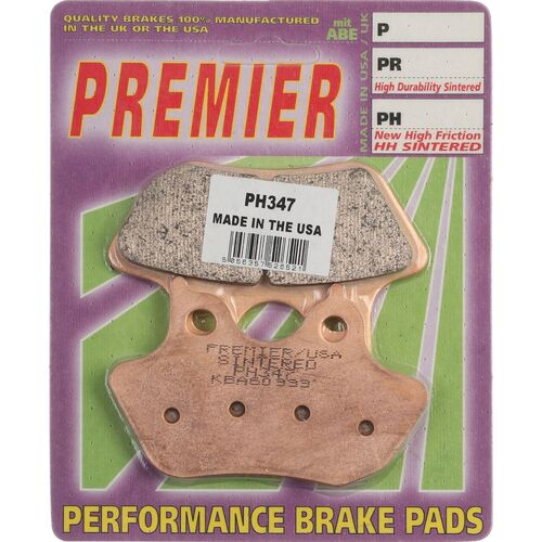 PREMIER BRAKE PADS HI-PERF SINT HD 00-07