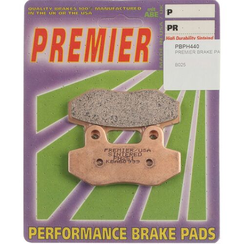 Rear BRAKE PADS HI-PERF SINT