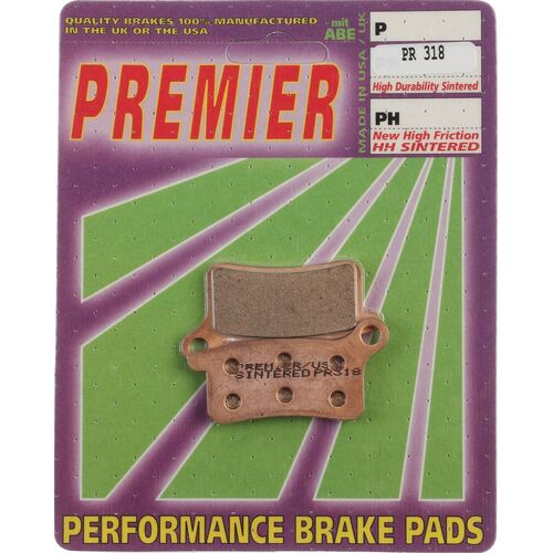 Rear BRAKE PADS FULL SINTERED