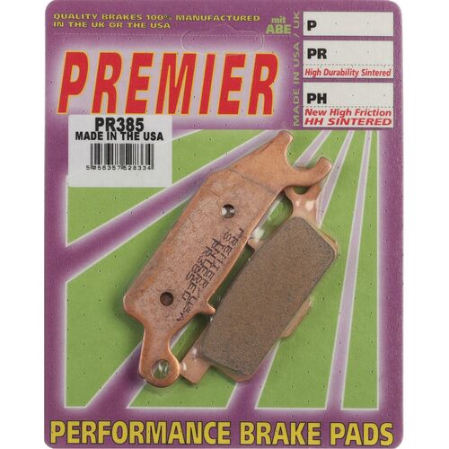 PREMIER BRAKE PADS FULL SINTERED MOTO X- PR385