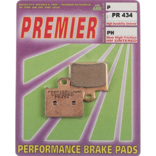Rear BRAKE PADS HI-PERF SINT