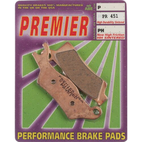 Front Left Brake Pads Full Sintered