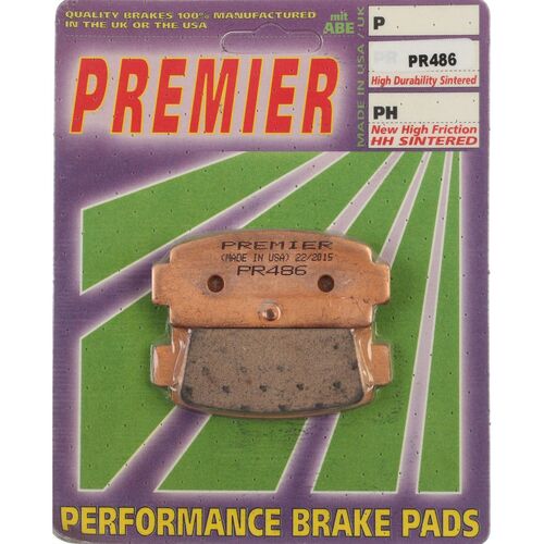 Rear BRAKE PADS FULL SINTERED