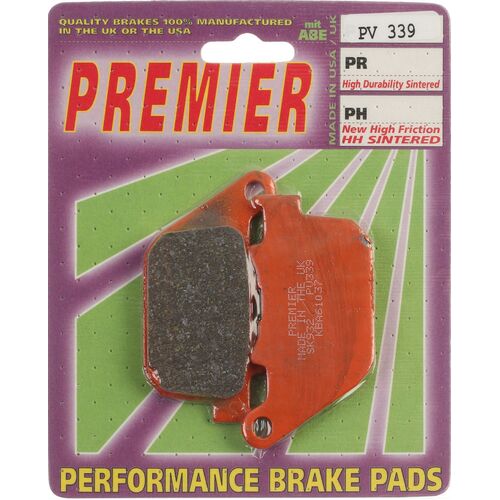 PREMIER BRAKE PADS SEMI SINTERED STREET