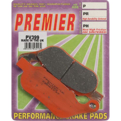 PREMIER BRAKE PADS SEMI SINTERED STREET