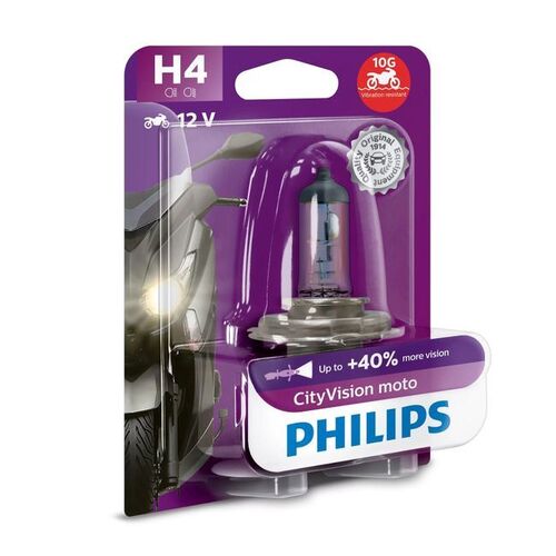 Philips 12V 3250K Headlight Bulb for BMW R1150R 2001 to 2006