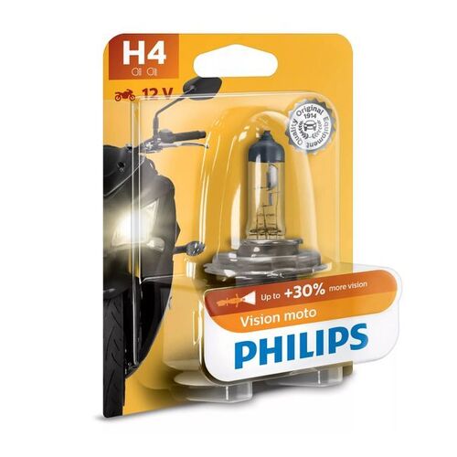 Philips Headlight Bulb for Honda TRX400 4WD Foreman 1995 to 2005