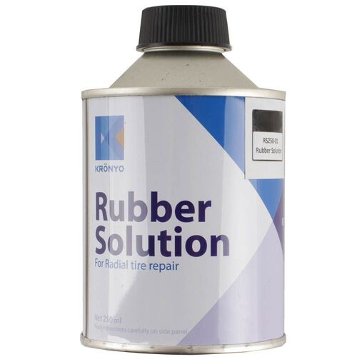 KRONYO RUBBER SOLUTION / VULCANISING GLUE 250ML