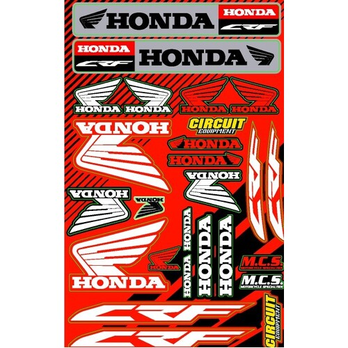Sticker Kit for Honda CRF125FB | CRF150F | CRF150R | Pre Cut | Peel n Stick