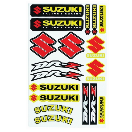 Sticker Kit Sheet for DRZ400 DRZ400E 2001 2002 2003 2004 2005 2006 2007 