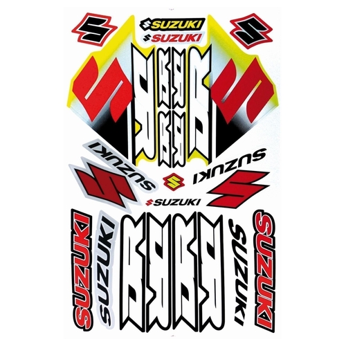Sticker Kit for Suzuki DR125 | DR200 | DR250 | DR350 | DR500 | DR600 | DR650