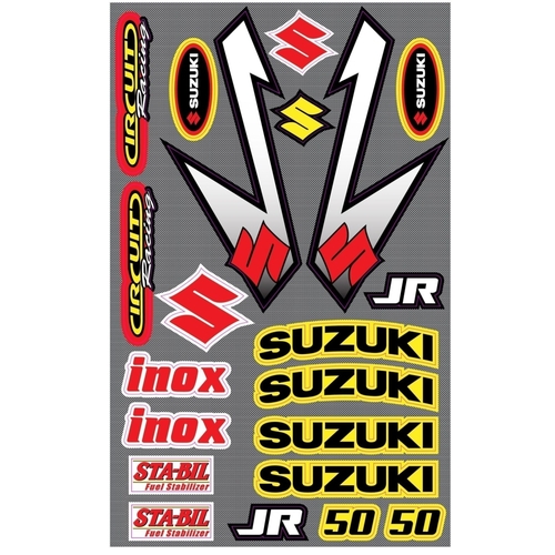 Sticker Kit | Pre Cut | Peel N Paste | for Suzuki JR50 1983 to 2008