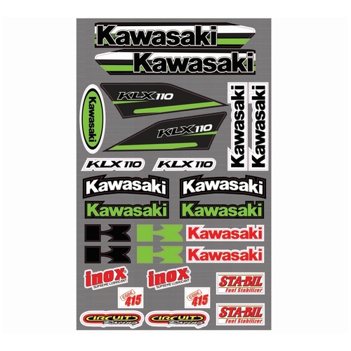 Sticker Kit for Kawasaki KLX110
