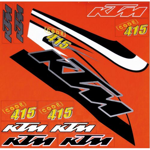 Universal KTM Sticker Kit | Heavy Vinyl