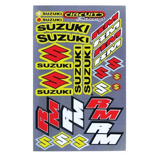 Sticker Set For Suzuki RM60 | RM65 | RM80 | RM85 | RM125 | RM250