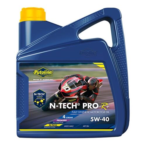 Putoline N-Tech Pro R+ 5W40 4Lt Engine Oil (Road) (74340)  