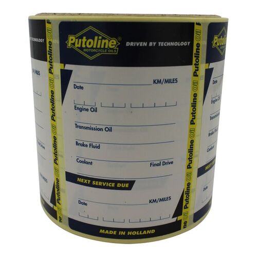Service Reminder Label - Roll 100Pcs (80277)