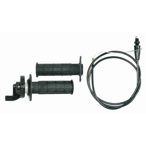 Quick Action Throttle | UNIVERSAL fits Circular Slide Carby | Single Cable