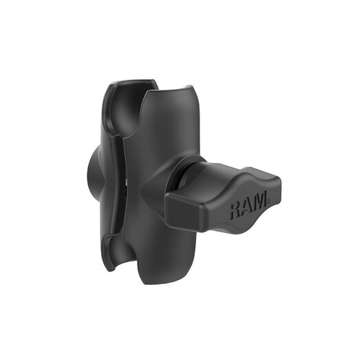 Ram Double Socket Arm - Short for Motorcycle Motorbike