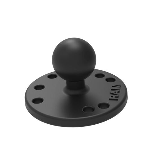 Ram Round Plate With Ball for Motorcycle Motorbike