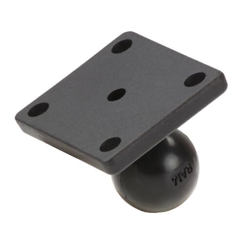 Ram Ball Adapter With Amps Plate for Motorcycle Motorbike
