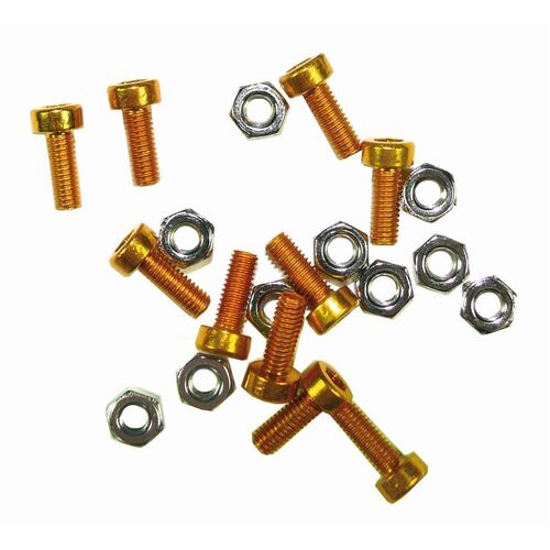 Rego Label Holder Screw Kit Gold 