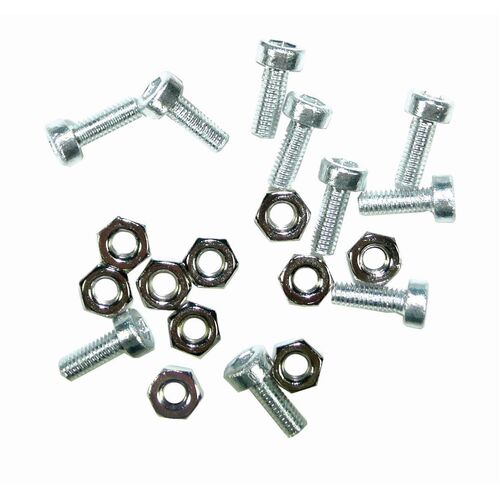 Rego Label Holder Screw Kit Silver 