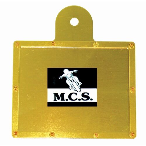 Alloy Rego Label Holder Gold