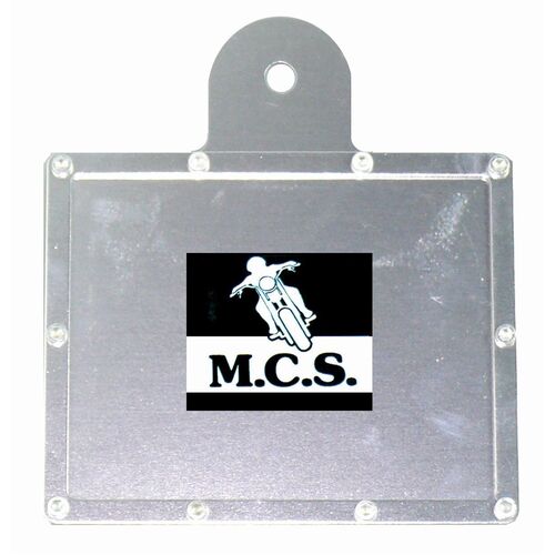 Alloy Rego Label Holder Silver 