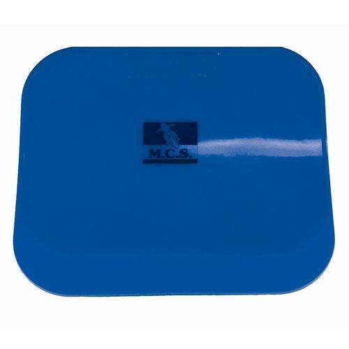 Race Number Plate Blue