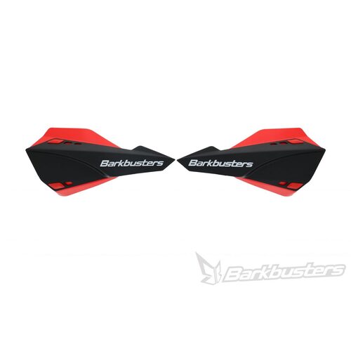 Barkbusters SABRE MX Enduro Handguard - Red on Black SAB-1BK-RD