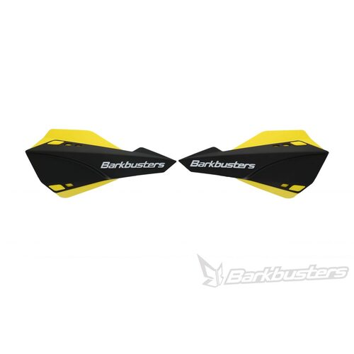Barkbusters SABRE MX Enduro Handguard - Yellow on Black SAB-1BK-YE