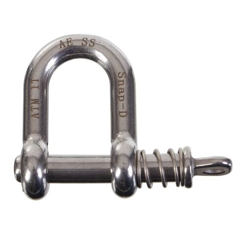 Snap-D 8mm D Shackle Stainless Steel For Towing