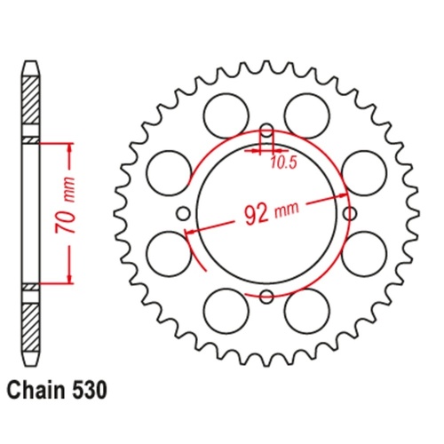Rear Sprocket 40T