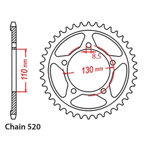 Rear Sprocket 40T