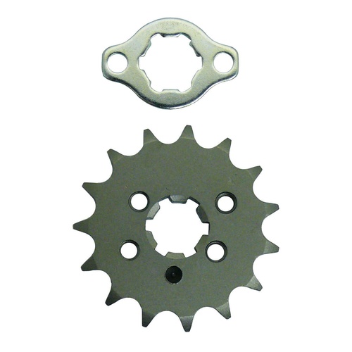 STANDARD 15 tooth FRONT SPROCKET for HONDA CT110 CT110X POSTIE BIKE 79 to 10