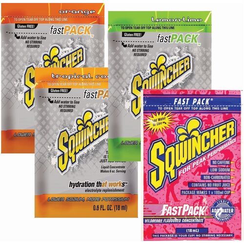 Sqwincher Fast Pack Mixed (10 Pack) 