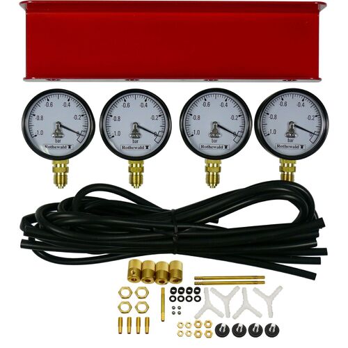Pro Vacuum Gauge 4 Dial