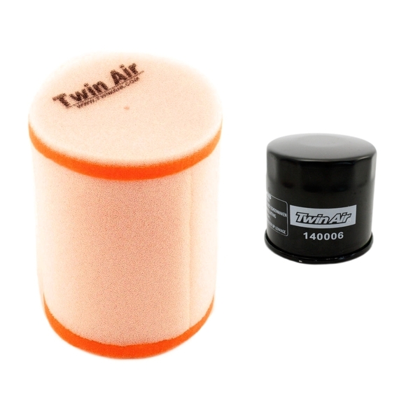 Twin Air Oil and Air Filter for Suzuki LT-A400F Eiger 4WD 2002-2007