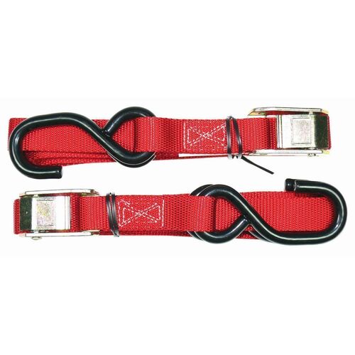 25MM Tie Down Strapsoft Hook Red 