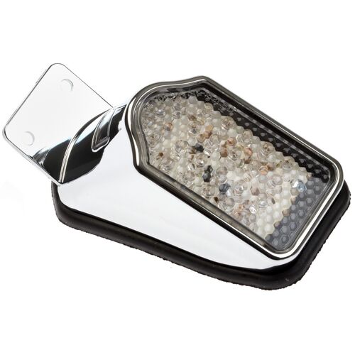 WHITES TAIL LAMP ASSY TOMBSTONE with NUMBER PLATE BRACKET
