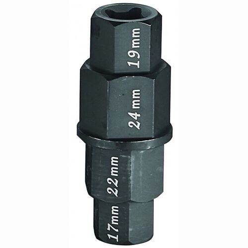 Whites 4-In-1 Hex Axle Tool 17 19 22 24mm CrMo