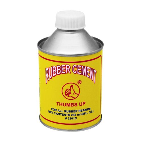 Rubber Cement 235GM With Brush 