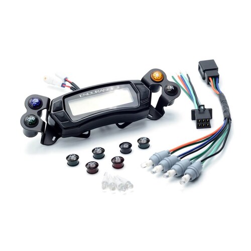 TRAIL TECH Mount BRKT Indicator Light Dash - All Gauges