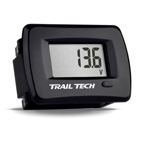TRAIL TECH TTO Panel - Voltage Meter - BLK