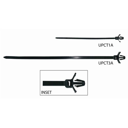 Cable Tie Pushmount 4.8X200MM (25 Bag) 