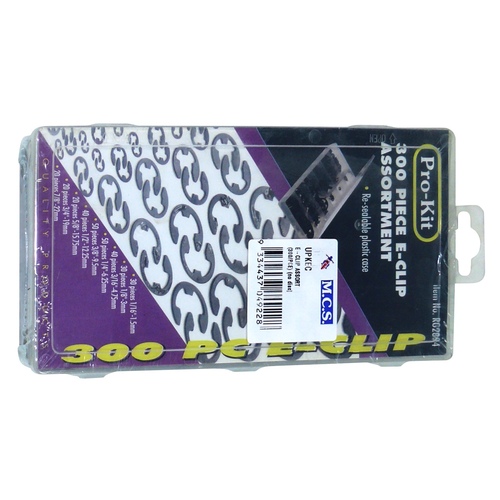 E-Clip Assort (300 Pieces) 
